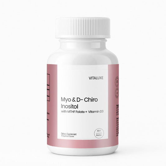 Myo inositol d-chiro inositol, 90 cápsulas.