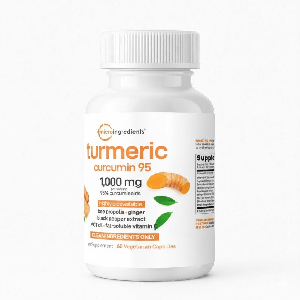 Turmeric Curcumin, 60 Cápsulas.