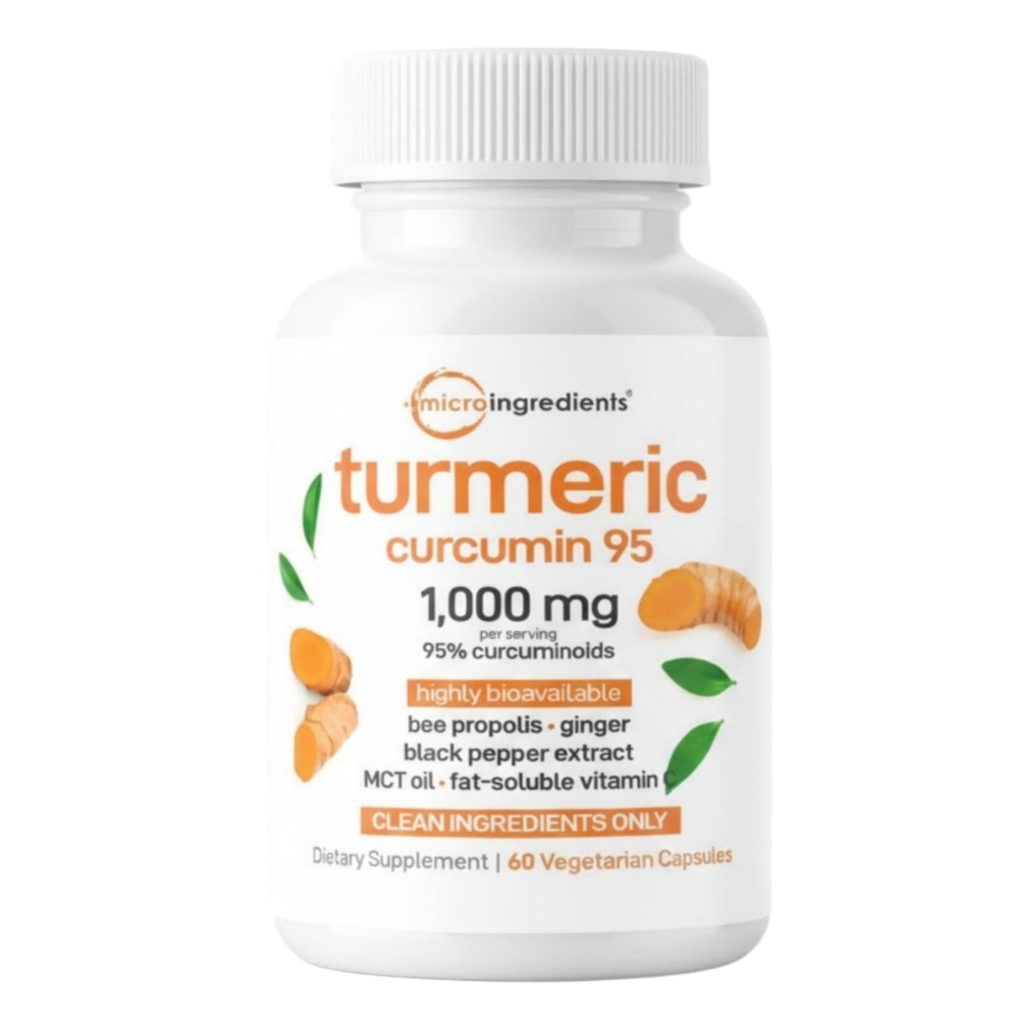 Turmeric Curcumin, 60 Cápsulas.